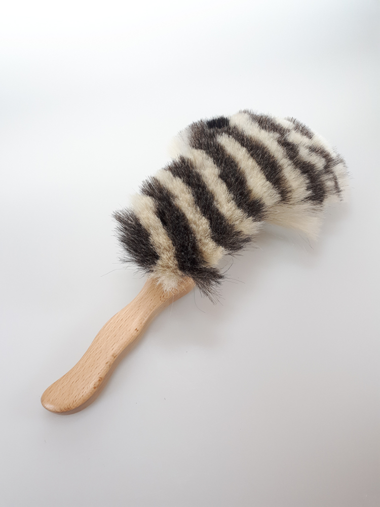 Staubhandfeger geschwungen Design